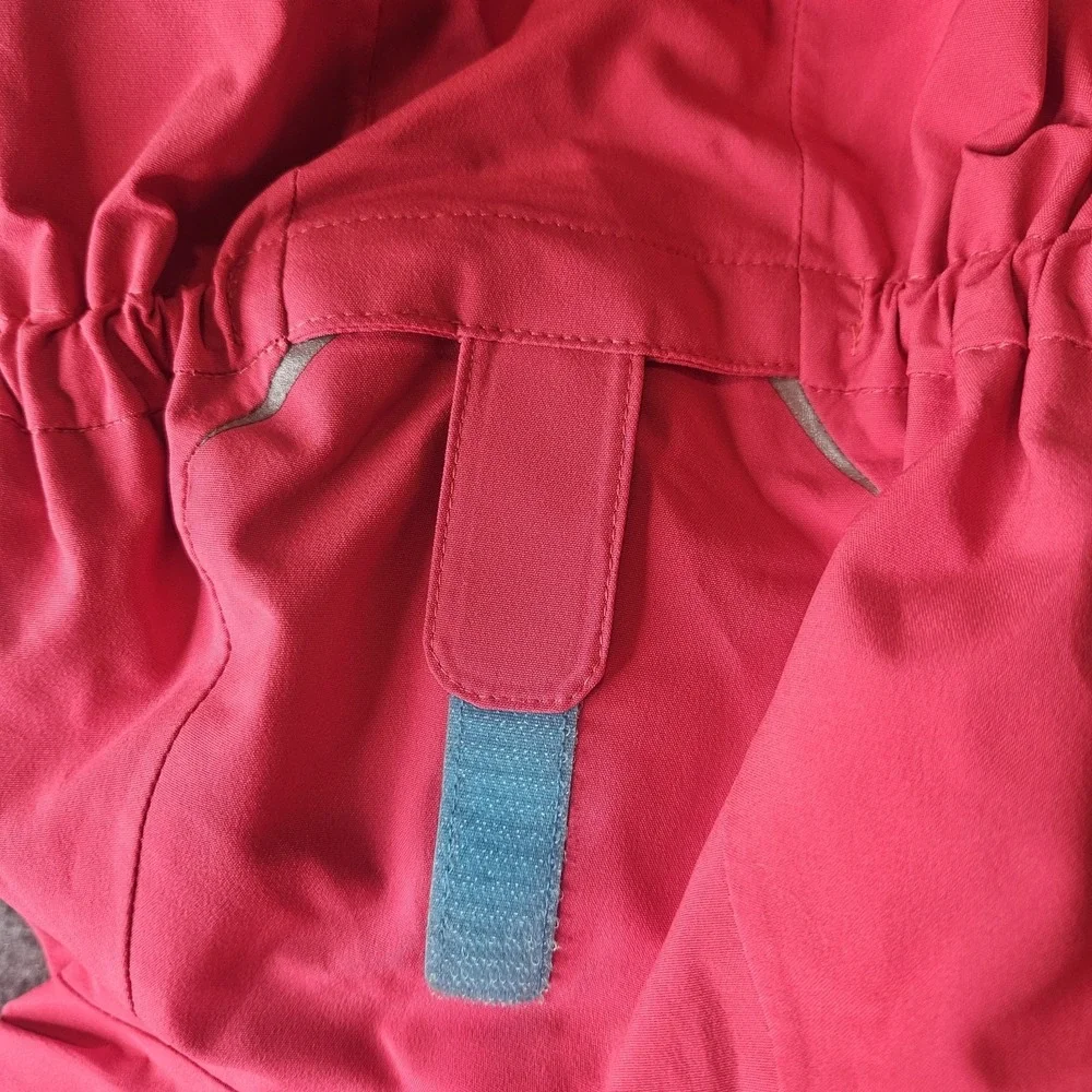 Shred Dog Kids Hard Shell Ski Jacket Size 4 Pink Waterproof‎ Adjustable